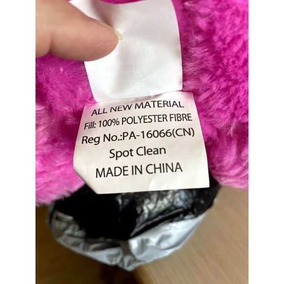 FAB Plush Pig Piggy Bank Pink Stuffed Animal Toy - Picture 4 of 5